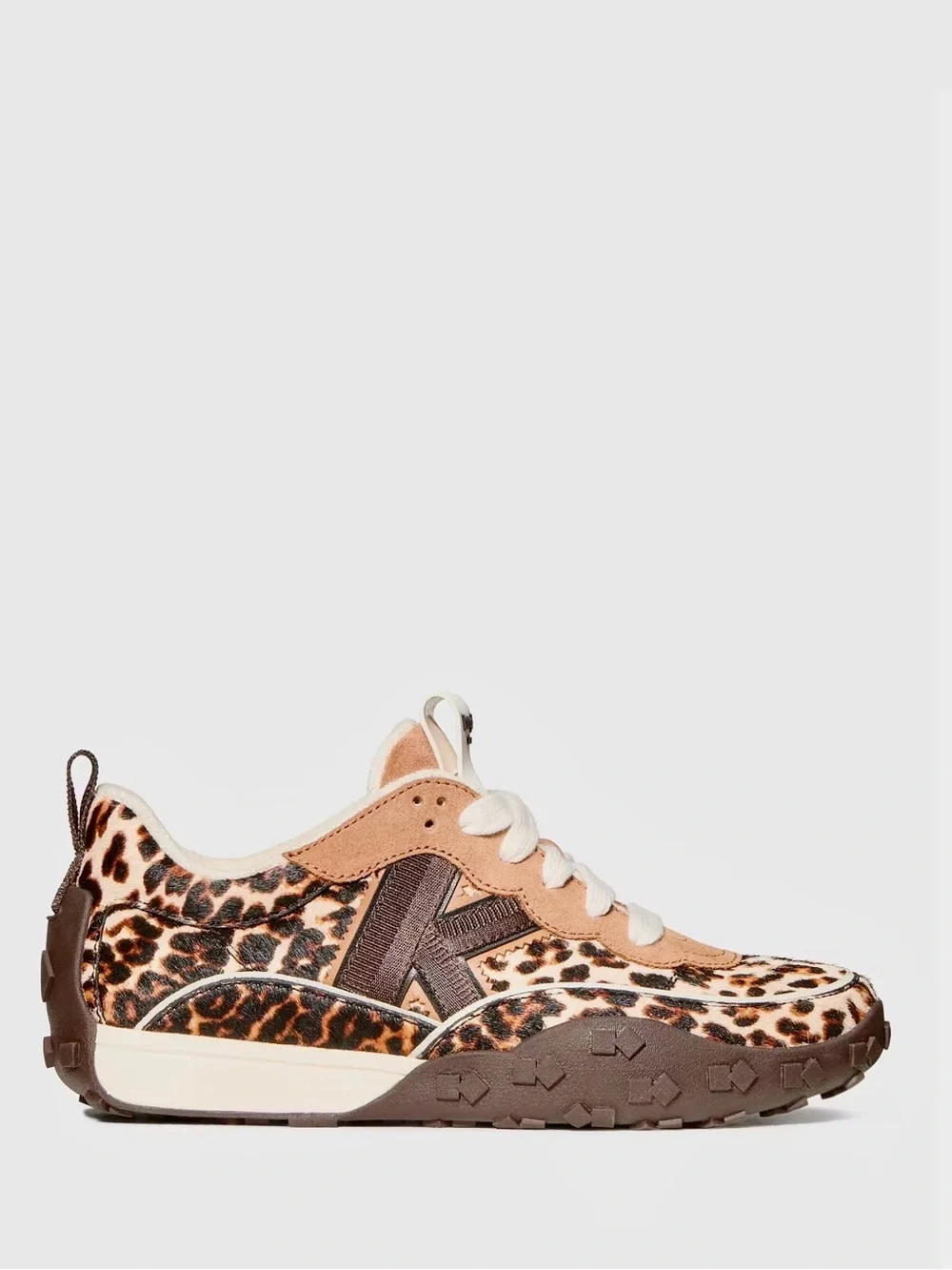 kate spade Leopard Print Sneakers in Brown and Cream